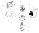 Page B Diagram and Parts List for 51440C 8000001-8999999 - 1988 Toro Trimmer