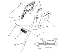 Page A Diagram and Parts List for 51444 49000001-49999999 - 1994 Toro Trimmer