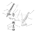 Page B Diagram and Parts List for 51444 49000001-49999999 - 1994 Toro Trimmer