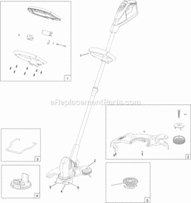 20_Volt_Cordless_Trimmer_Service_Parts Diagram and Parts List for 51484T 314000001 - 314999999 Toro Trimmer