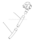 Part Location Diagram of 73-4160 Toro Mid Bl-Discharge Tube