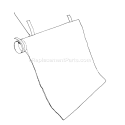 Bag Assembly Diagram and Parts List for 51547 2000001-2999999 - 1992 Toro Leaf Blower / Vacuum