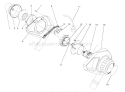Blower Assembly Diagram and Parts List for 51547 2000001-2999999 - 1992 Toro Leaf Blower / Vacuum