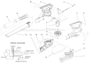 Blowervac Assembly Diagram and Parts List for 51566 9900001-99100000 - 1999 Toro Leaf Blower / Vacuum