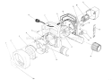 Blower Assembly Diagram and Parts List for 51570 0000001-0999999 - 1990 Toro Leaf Blower / Vacuum