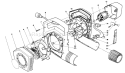 Blower Assembly Diagram and Parts List for 51575 1000001-1999999 - 1991 Toro Leaf Blower / Vacuum