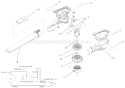 Blowervac Assembly Diagram and Parts List for 51587 210000001-2109999992001 Toro Leaf Blower / Vacuum