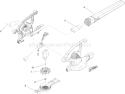 Housing and Motor Assembly Diagram and Parts List for 51599 270072000-270999999 - 2007 Toro Leaf Blower / Vacuum