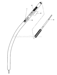 Part Location Diagram of 42-5700 Toro Shaft-Flex