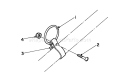 Clamp and Ring Kit Diagram and Parts List for 51604 2000001-2999999 - 1982 Toro Trimmer
