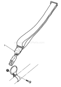 Standard Harness Diagram and Parts List for 51604 3000001-3999999 - 1983 Toro Trimmer