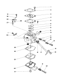 Part Location Diagram of 46-4240 Toro Cover, Fuel Pump