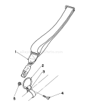 Harness Clamp and Ring Kit Diagram and Parts List for 51607 3000001-3999999 - 1983 Toro Trimmer