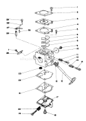 Part Location Diagram of 46-4340 Toro Spring, Throttle Return