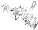 Engine Diagram and Parts List for 51613 3000001-3999999 - 1983 Toro Trimmer