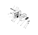 Spark Arrester Muffler Diagram and Parts List for 51613 4000001-4999999 - 1984 Toro Trimmer
