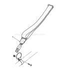 Standard Harness Diagram and Parts List for 51613 4000001-4999999 - 1984 Toro Trimmer