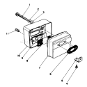Spark Arrester Muffler Diagram and Parts List for 51616 3000001-3999999 - 1983 Toro Trimmer