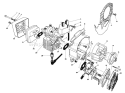 Part Location Diagram of 45-2610 Toro Engine Complete
