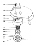 Cutter Head Diagram and Parts List for 51625 0000001-0999999 - 1980 Toro Trimmer