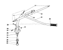 Drive Shaft Diagram and Parts List for 51625 0000001-0999999 - 1980 Toro Trimmer