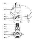 Cutter Head Diagram and Parts List for 51625 9000001-9999999 - 1979 Toro Trimmer