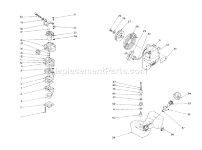 Part Location Diagram of 88-0230 Toro Tank Assembly-Fuel