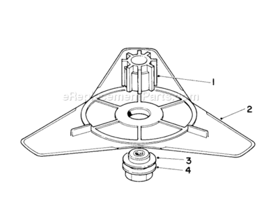 Flex Blade Kit Diagram and Parts List for 51637 0000001-09999991990 Toro Trimmer