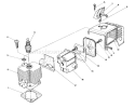 Part Location Diagram of 55-7390 Toro Spark Arrestor-Muffler