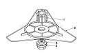 Flex Blade Kit Diagram and Parts List for 51641 6000001-6999999 - 1986 Toro Trimmer