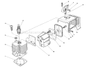 Part Location Diagram of 54-4550 Toro Bushing