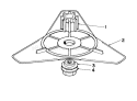 Flex Blade Kit Diagram and Parts List for 51642 7000001-7999999 - 1987 Toro Trimmer