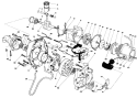 Engine Diagram and Parts List for 51643 7000001-7999999 - 1987 Toro Trimmer