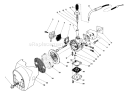 Air Cleaner & Carburetor Assembly Diagram and Parts List for 51644 5000001-5999999 - 1985 Toro Trimmer