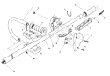 Handle Assembly Diagram and Parts List for 51644 5000001-5999999 - 1985 Toro Trimmer