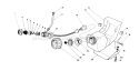 Fuel Tank Assembly Diagram and Parts List for 51644 6000001-6999999 - 1986 Toro Trimmer