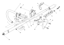 Handle Assembly Diagram and Parts List for 51644 6000001-6999999 - 1986 Toro Trimmer