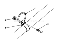 Clamp and Ring Kit Diagram and Parts List for 51645 5000001-5999999 - 1985 Toro Trimmer