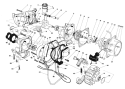 Engine Diagram and Parts List for 51645 6000001-6999999 - 1986 Toro Trimmer