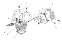 Cylinder & Muffler Assembly Diagram and Parts List for 51645 7000001-7999999 - 1987 Toro Trimmer