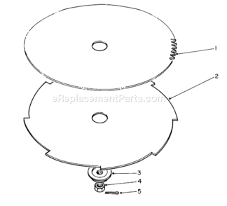 Saw Blade and Brush Diagram and Parts List for 51650 1000001-19999991991 Toro Trimmer