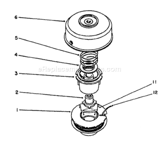 Part Location Diagram of 83-4600 Toro Single Line Tap/Trim Hd