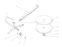 Part Location Diagram of 82-6100 Toro Kit-Brush Blade