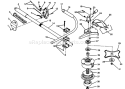 Page E Diagram and Parts List for 51620 3900001-3999999 - 1993 Toro Trimmer