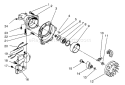 Page E Diagram and Parts List for 51660 2000001-2999999 - 1992 Toro Trimmer