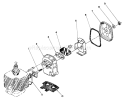 Spark Arrestor Muffler Diagram and Parts List for 51660 9000001-99999991989 Toro Trimmer