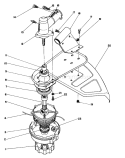 Trimmer Head & Gear Box Assembly Diagram and Parts List for 51660 9000001-99999991989 Toro Trimmer