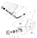 Fuel Tank Assembly Diagram and Parts List for 51660 9000001-99999991989 Toro Trimmer