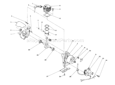 Part Location Diagram of 77-1120 Toro Gasket-Baffle