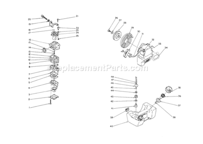 Part Location Diagram of 82-2550 Toro Jet-High Altitude #40